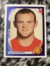 2007-08 Panini UEFA Champions League Album Stickers Wayne Rooney #244