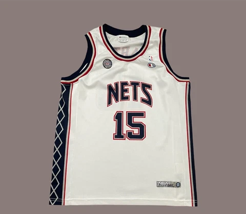 Vintage NBA Europe Live tour Vince Carter Nets jersey size XL men basketball Cover