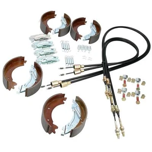 Kit completo de zapata de freno y cable para Ifor Williams Beavertail LT146/B 2000 kg - Imagen 1 de 11