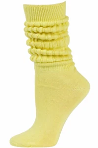 Credos Women's Extra Heavy Slouch Socks - 1 Pair - Yellow - Picture 1 of 1