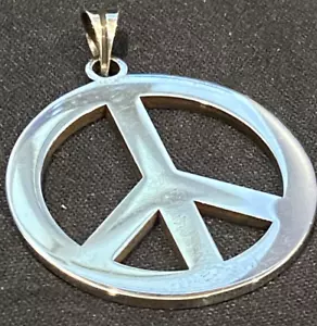 WHITE TRASH CHARMS LARGE 975 SILVER CHARM PEICE MARK - Picture 1 of 4