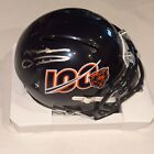 Mike Ditka (Chicago Bears) Signed Bears 100 Mini-Helmet Beckett Witnessed (Bas)