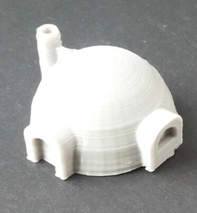 Wargames Scenery Terrain 6mm / 1/300 Scifi Building - Small Dome Dwelling 1 - Picture 1 of 2
