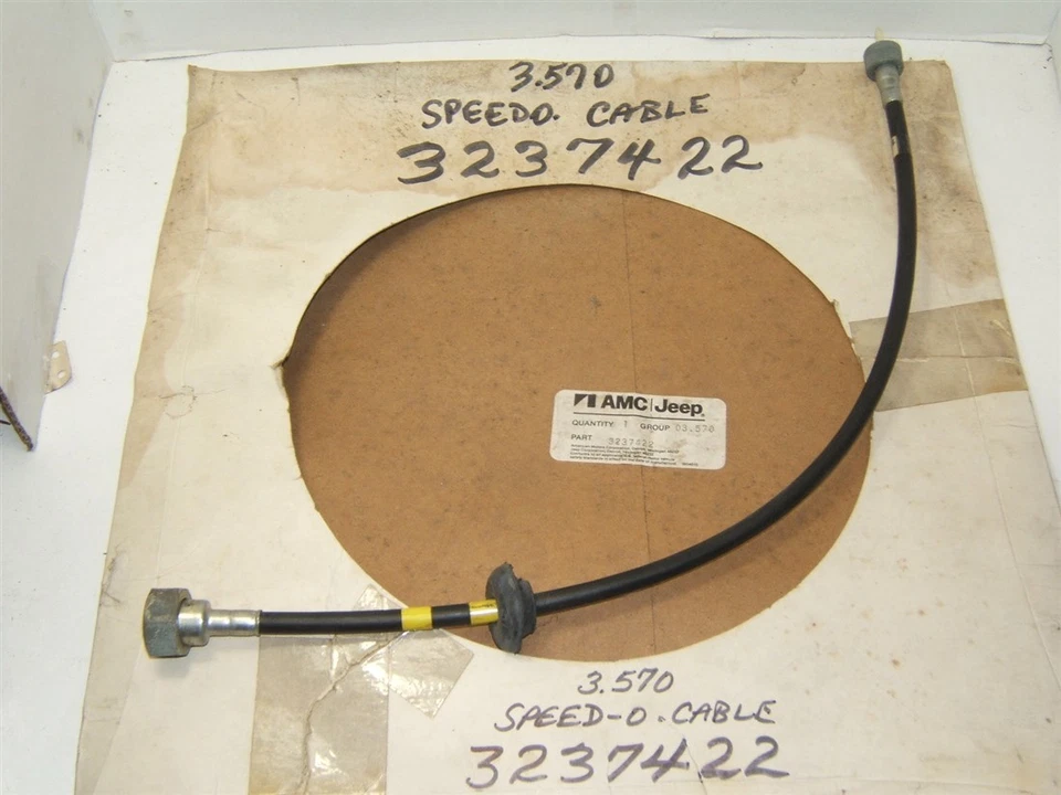 1980-1981 AMC Concord Spirit AMX speedometer cable NOS 3237422 - Image 1 of 1