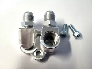 Adattatore motore radiatore olio Z1000J/R GPZ1100 GPZ1100 Oil Cooler Engine Adapter - Foto 1 di 1