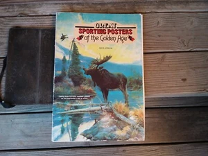 Vintage Lot 23 Posters "Great Sporting" Book Hunting Decor Collect Eph Mountain - Picture 1 of 6
