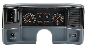 CLASSIC INSTRUMENTS OE STYLE GAUGE CLUSTER,BLACK,78-88 G-BODY CHEVY,GMC - Picture 1 of 4