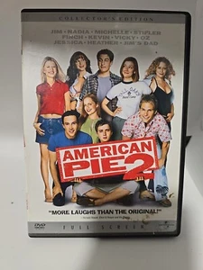 American Pie 2 DVD 2002 Universal Studios Comedy Collector's Edition - Imagen 1 de 3