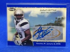 2008 SAGE Aspire Hula Bowl Auto Jabari Arthur #H1 Auto