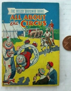 ALL ABOUT THE CIRCUS - BEEZER BROADWAY BOOKS, 1931, FREE W/ SKIPPER COMIC, FN+ - Picture 1 of 5