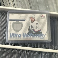 2007-2008 NHL Fleer Ultra Uniformity Patch Daniel Sedin!!