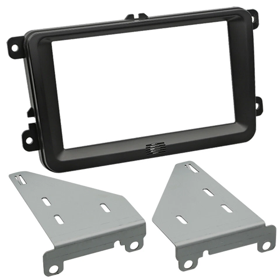 RB 381320-30-1 Radio Blende Radioblende Einbaurahmen für VW Tiguan 5N schwarz - Bild 1 von 1