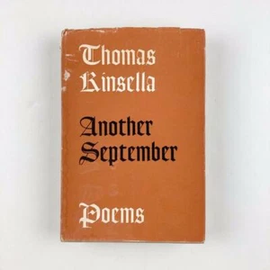 Thomas Kinsella Another September Poems Hardcover Book 1962 - Imagen 1 de 9