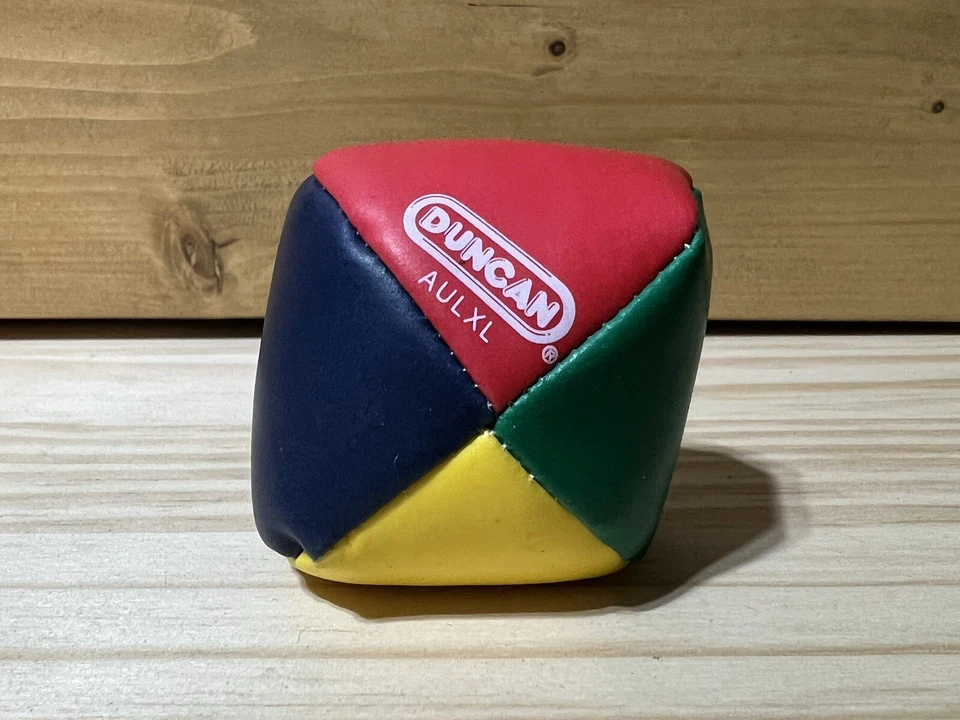 Duncan Footbag Hacky Sack AULXL Hackysack Blue Red Green Yellow Multicolor - Image 1 of 2