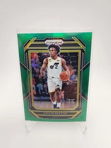 Baloncesto Panini Prizm 2022-23 #87 Collin Sexton Green Prizm - Imagen 1 de 2