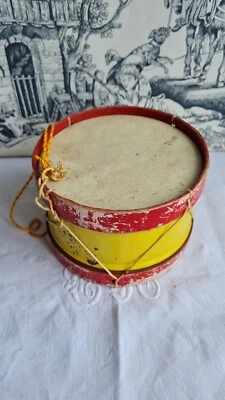 ANCIEN PETIT TAMBOUR JOUET JEUX ENFANT - Photo 1/4