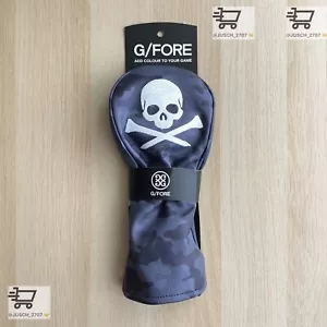 Copricapo G/Fore Golf Driver ⛳️ Teschio e T ⛳️ Blu Nero Mimetico - Foto 1 di 4