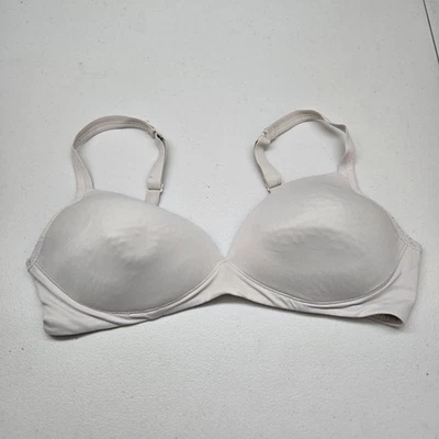Warners Women Bra 38C Beige T Shirt Wireless Knit Lightly Lined - Image 1 of 4