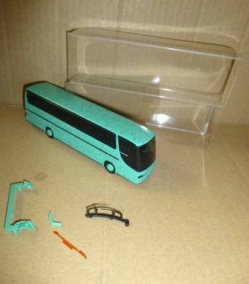 Rietze 1:87 Setra S 315 HDH grünlich mit Glitzer  Bus  in OVP- toll – anschauen - Bild 1 von 4