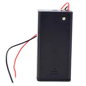 9V Volt PP3 Battery Holder Box DC Case With Wire Lead ON/OFF Switch C`NA - Picture 1 of 6