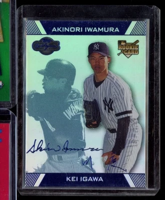2007 TOPPS CO SIGNERS KEI IGAWA ROOKIE BLUE PARALLEL 14/15 - Image 1 of 2