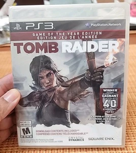 Tomb Raider: Game of the Year Edition GOTY (Sony Playstation 3, 2014) NTSC New - Picture 1 of 6
