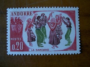 Andorra 166 MH Folklore Jahr 1963 - Imagen 1 de 1