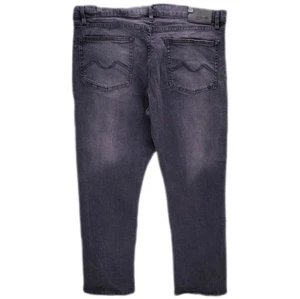 Urban Star Jeans 39x30 Mens Gray Wash Straight Leg Relaxed Fit Stretch Denim - Picture 1 of 5