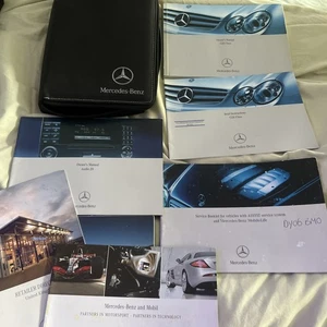 05-09 MERCEDES CLK OWNERS HANDBOOK MANUAL WALLET PACK RefD639 - Picture 1 of 1