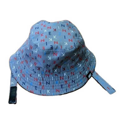 Gorra Nike Infantil Bucket Azul UPF 40+ Correa Ajustable Niño Bebé Reversible Foto 1 de 4