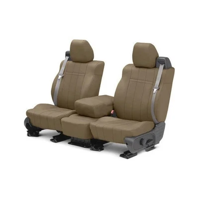 For Toyota Highlander 04-07 CalTrend NeoSupreme 1st Row Beige Custom Seat Covers Foto 1 de 3