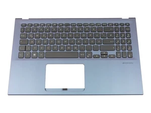 Asus VivoBook 15 F512FA original Tastatur inkl. Topcase DE (deutsch) schwarz/bla - Afbeelding 1 van 4