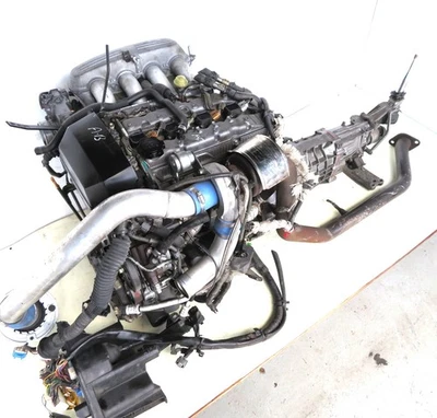 MOTOR TOYOTA 3SGE BEAMS TURBO ALTEZZA SXE10 2.0L CON 6 VELOCIDADES MANUAL JDM 3S IS200 Foto 1 de 4