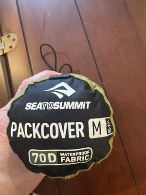 Cubierta Sea To Summit Pack Mediana 50-70L Verde Foto 1 de 2