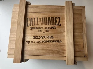Call Of Juarez: Bound In Blood - Polish Collector’s Edition PC Wooden Chest - Picture 1 of 11
