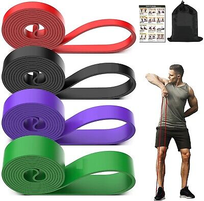 Resistance Bands Heavy Duty Pull Up Assisted Lifting Fitness Exercise Gym Yoga  • 33.49$