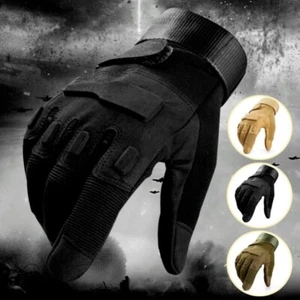 Guantes tácticos militares exteriores dedo completo antideslizantes caza tiro guantes - Imagen 1 de 16
