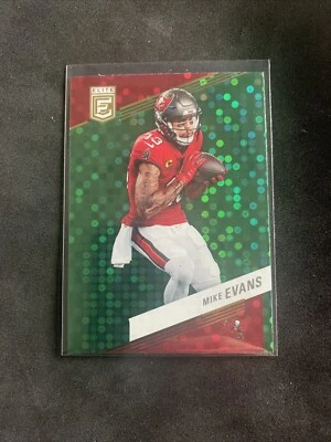 MIKE EVANS 2023 PANINI ELITE DISCO REFRACTOR BUCCANEERS - Image 1 of 3