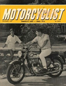 1964 September Motorcyclist - Vintage Motorcycle Magazine - Picture 1 of 3
