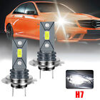 2x H 7 LED Motorrad Auto Scheinwerfer Birne Fog Lampe Fern-/Abblendlicht Leuchte