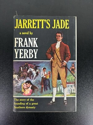 Vintage 1959 Jarrett's Jade A Novel By Frank Yerby Book Club Edition Hardcover - Image 1 of 4