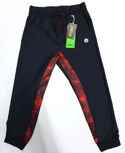 🆕🔥 BOYS Offcorss Track Sport Pants Bottom Boy Black Red Size 6 - Picture 1 of 7