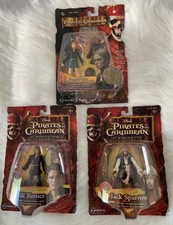 Pirates of the Caribbean At World's End /Movie 3 Action Figures, Zizzle 2007 NEW