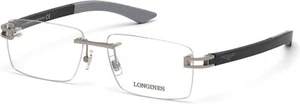 Longines LG5006-H 014 silber/schwarz optische Brille randloses Gestell 55-16-150 - Bild 1 von 1
