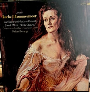 Donizetti Opera Lucia di Lammermoor 3 LP Box Set London OSA-13103 NM Sutherland - Imagen 1 de 9