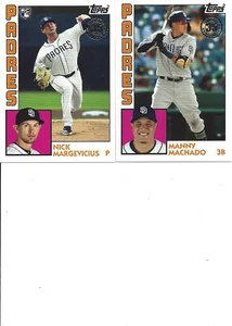 2019 Topps Update 1984 35th Anniversary Nick Margevicius RC San Diego Padres #17 - Bild 1 von 1