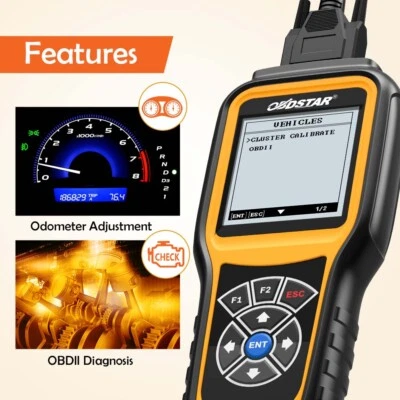 OBDSTAR X300M OBDII Mileage Adjust Diagnose Tool Odometer correction Vag Ford  - Image 1 of 4