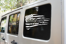 We the people have had ENOGH Vinyl Decal Sticker Car Truck Van Window Door