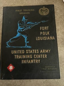 1960’s U.S. Army Training Center Infantry Fort Polk Louisiana Yearbook - Picture 1 of 5