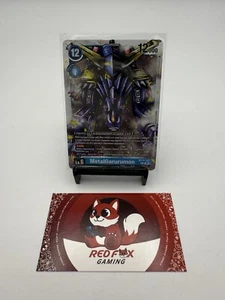 Digimon CCG MetalGarurumon BT15-101 Foil Near Mint Free Shipping - Bild 1 von 3